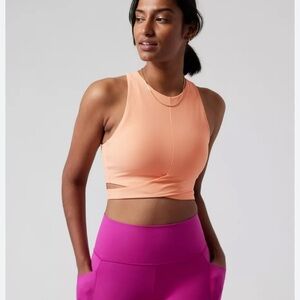 ATHLETA Conscious Cut Out Crop Tank